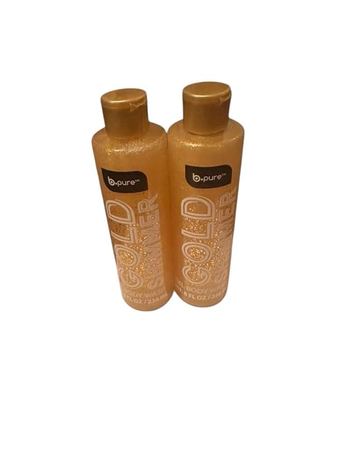 B.pure Gold Shimmer Gel Body Wash 8oz/236ml