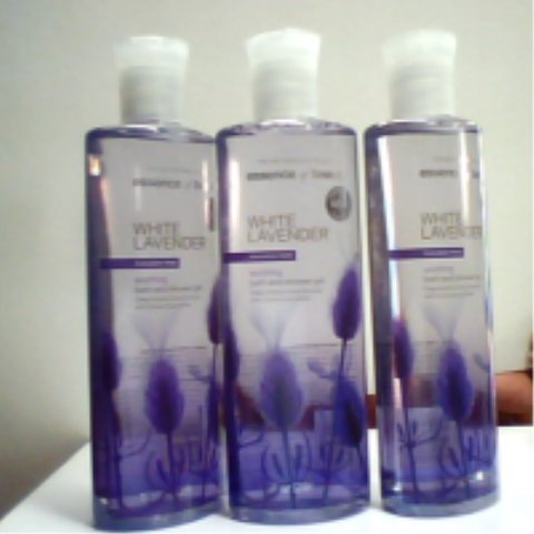 White Lavender Bath &amp Shower Gel 10 Fl (3 Bottles)