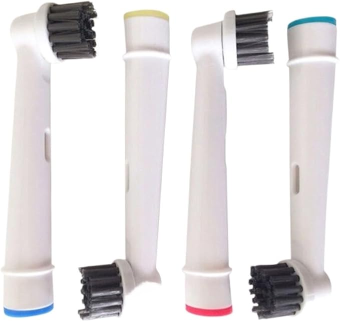 Universal Brush Head Refill Compatible For Oral B Electric Toothbrush Sensitive Precision Clean Floss Cross Action Brush Nozzles For Oralb(Standard (white))