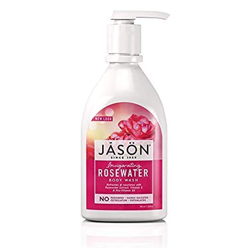 JASON Natural Body Wash Purifying Tea Tree &amp Invigorating Rosewater 30 Oz (2 Pack)