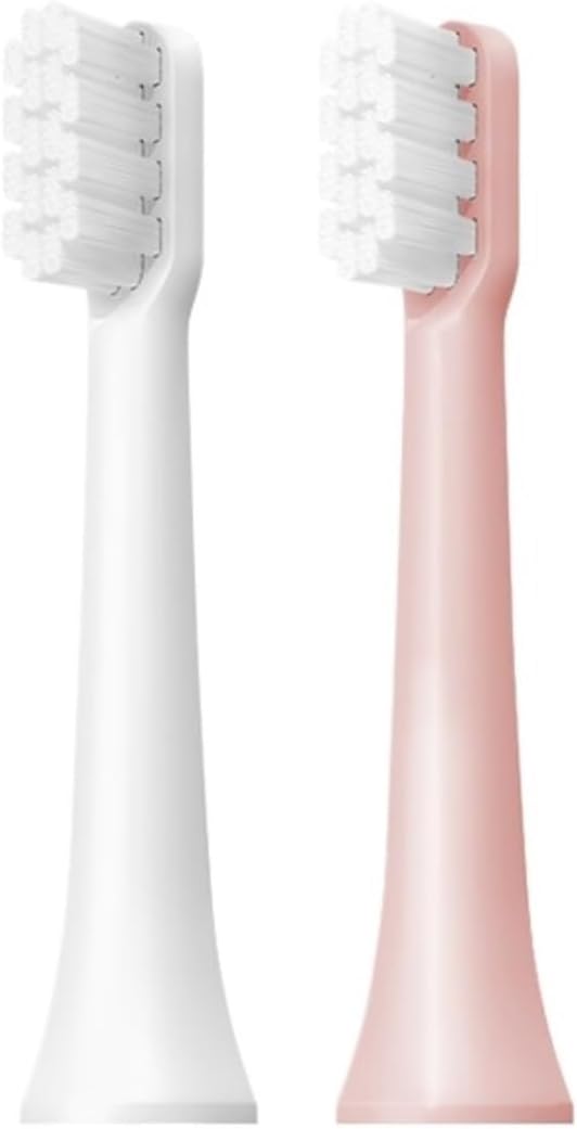 Replacement Brush Heads for T100 Mes603 Toothbrush Soft Bristle Suitable(T100-WH-12PCS)