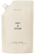 Salt &amp Stone Body Wash with Antioxidants for Deep Moisture | For Women &amp Men Sulfate Paraben &amp Dye Free Leaving Skin Soft and Hydrated | Neroli &amp Basil Refill 32 fl oz