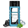 3 in 1 Action Charcoal &amp Menthol Body Wash | With Menthol 5% Niacinamide &amp Activated Charcoal Beads 250ml