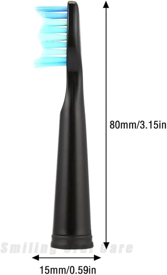 10/20PCS Electric Toothbrush HeadsCompatible for SEAGO SG899/SG507/SG610/SG659/SG917/E1/E2/E3 Vacuum Replacemen Brush Head(Pink)