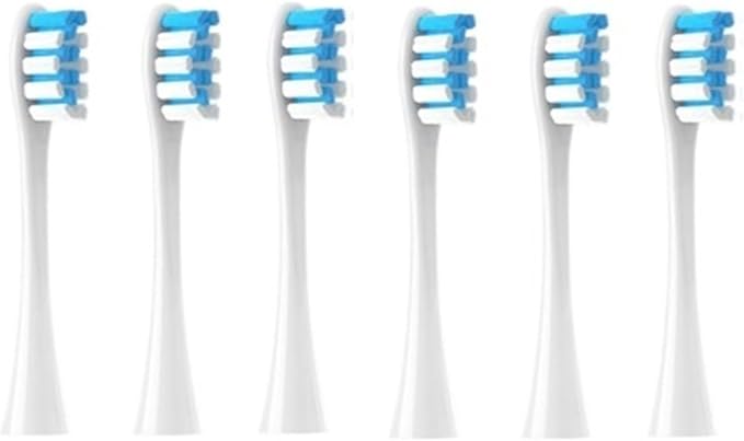 6PCS Replacement HeadsCompatible for Oclean Flow/X/X PRO/ Z1/ F1/ One/Air 2 /SE Brush(I)