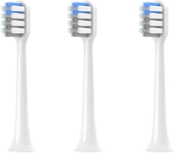 Replacement Toothbrush Heads Compatible for T200(White-6pcs)
