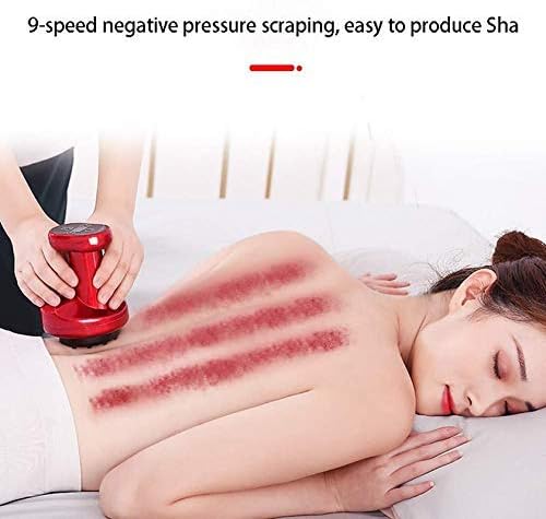 Electric Scraping Instrument Lymphatic Drainage Cupping Suction Machine Massager