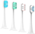 Compatible for T300/T500/T700 Electric Toothbrush Heads Replaceable Refill Nozzles 4Colors(4 pcs)
