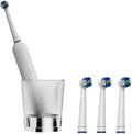 Rotating Electric Toothbrush Replaces Long Life ultrasonic(Direct Charge White)