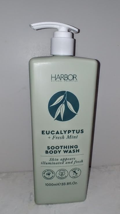 Eucalyptus &amp Fresh Mint Soothing Body Wash 33.8 fl oz (1000ml) (Pack of One)