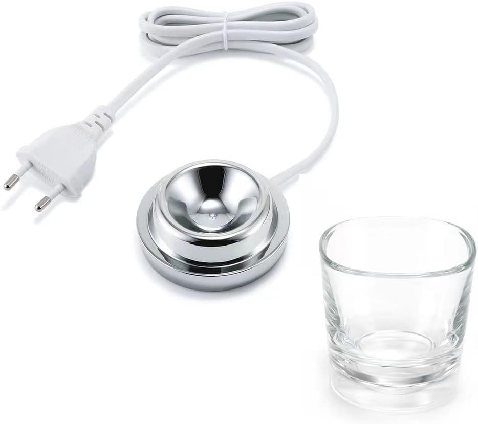 Replacement Charger Glass Cup for Philips Sonicare Diamondclean Toothbrush Compatible Sonic Care CBA1001 Charger Basefor All HX99xx Series HX9901 HX9903 HX9924 HX9954 HX9957 HX9984US Plug