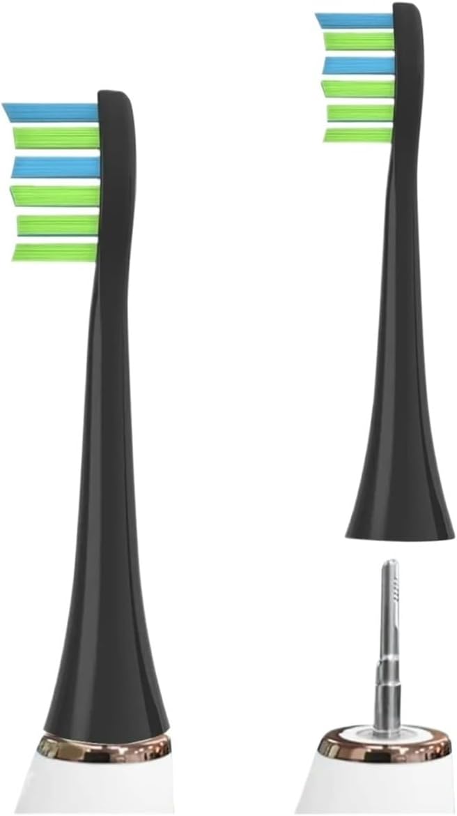 Compatible with 7AM2M AM101/AM105-5 Pack Soft Bristle Electric Toothbrush Heads Premium Replacement Accessory