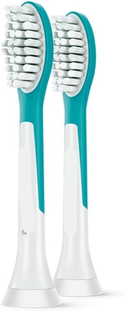 Compatible for Philips Sonicare Electric Toothbrush Headfor Mini Tooth Brush Replacement Head 2 Pcs Compatible with HX63X2 Model(HX6042 for 7yr Kids)