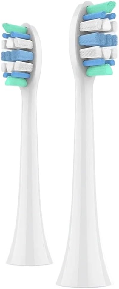 Compatible For Philips Sonicare Electric Toothbrush Replacement Toothbrush Heads Brush Head For 2100 4100 5100 6100 7300 9000(White-4 Pcs)
