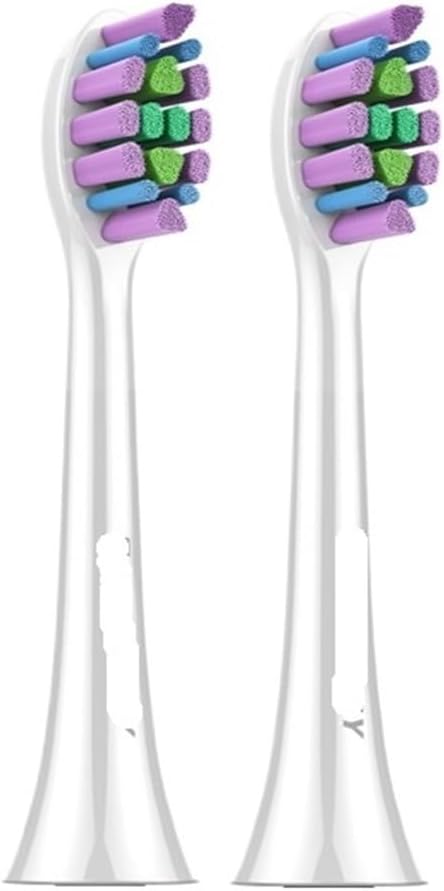 NB-1 Replacement Toothbrush Heads Soft Sristle Brush Head for Sonic Teethbrush(White Standard)