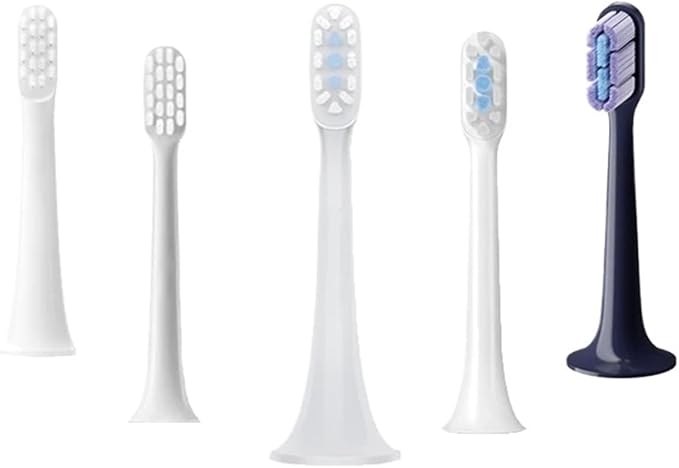 Compatible for XIAOMI Sonic Electric Toothbrush Heads Brush for T100 T200 T200C T300 T301 T302 T500 T700(T302 Blue 3pcs)