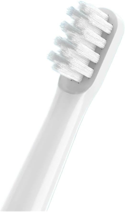 Adaptive Electric Toothbrush Head Compatible Compatible For Mijia Sonic T100 Replacement Brush Head MES603 Soft Bristle Universal(T100-WH-6Pcs)