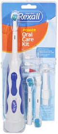 Rexall Power Oral Care Kit Toothbrush Floss Care