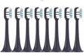 4/8PCS Replacement Brush Heads ForCompatible for XIAOMI MIJIA T700 Sonic Electric Toothbrush Bristle with Caps Sealed Pack(8 PCS White)