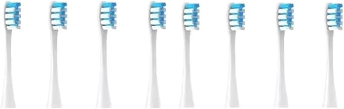 Soft Vacuum Bristle Electric Toothbrush Heads Compatible with X Pro Z1 F1 One Air 2 SE - 8 Pack 12(8pcs Blue)