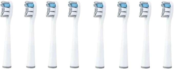 16pcs Replacement Toothbrush HeadsCompatible for U Y1/Y1S/Y1pro/Y3/Y4/Y5/P1/P3/P4/P5/P10/U1/U2/U3/U4 Series Bristle Nozzles