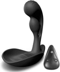 Remote Silicone Control Massagers Kit with Water Resistant Play in Anywhere You Like (Black) for Man Rechargeable Body Prostrate Massager with 12 Modes for Men Relax Massaging PW1O11q (Medium)