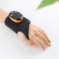 Ms.W Hand Massager Heated Vibrating Wrist Massager Portable Heating Pad with 2 Temps &amp 3 Vibrations for Hand Cordless Electric Wrist Wraps Brace Gifts for Mom Women Men Wife (Black-Wrist-B-Left)