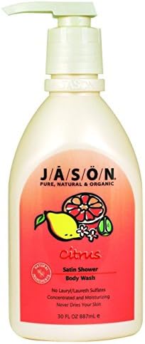 Jason Natural Products Citrus Satin Shower Body Wash 30 Ounce - 2 per case