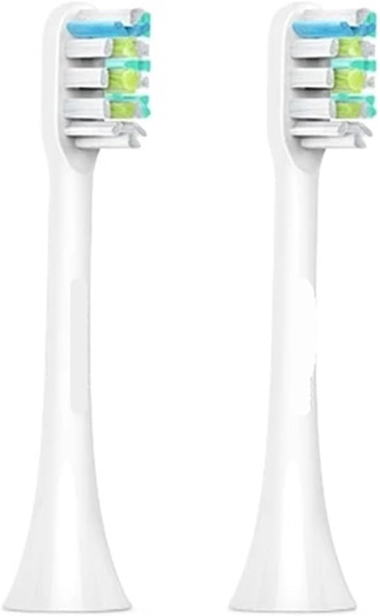 Replacement Toothbrush HeadsCompatible for SOOCAS X1 X3 X3U X5 V1(Black 2 pcs)