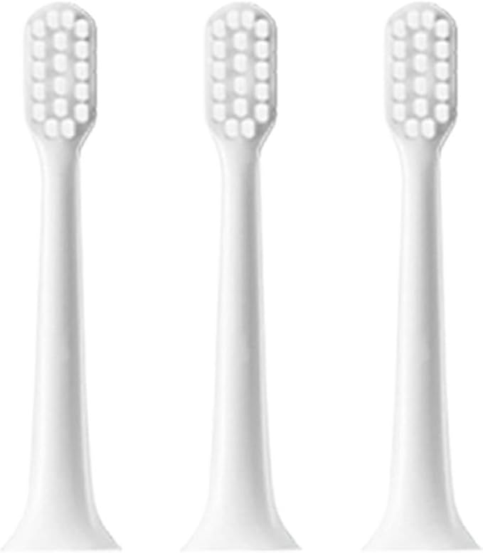 Replacement Toothbrush Head for Compatible for T200 T200C MES606 Sonic Electric Accessories Soft Bristles Nozzles(12pcs)