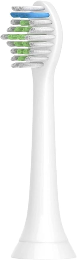 4pcs Replacement Brush Head Compatible with PH Sonic Care Diamondclean Electric Toothbrush(8pcs White)