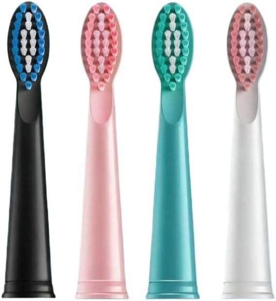 2/4pcs for S10 XM801 Replacement Brush Heads with Soft Bristles Sonic Toothbrush Nozzles(2pcs)