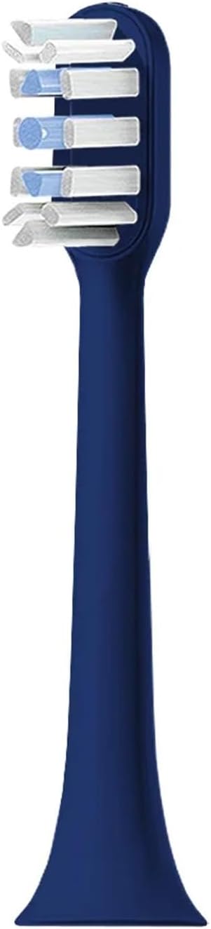 8 Toothbrush Heads for MIJIA Electric T301 MES605 T302 MES608 T501 MES607 T501C Pro Replacement Head(8Pcs Blue and Black)