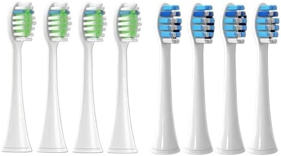 Compatible for Philips Sonicare Toothbrush BrushHead Replacement Brush Heads HX3/HX6/HX9 Series HX3210/3211/6150(4P1 4P3)