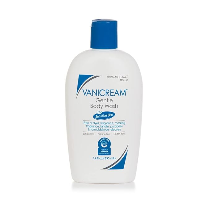 Vanicream Gentle Body Wash -12 fl oz &amp Foaming Wash for Baby - 8oz - Formulated Without Common Irritants for Those with Sensitive Skin