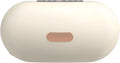 Beige Electric Massager for Abdomen Wireless Heating Tummy Massage Device with Bian Stone