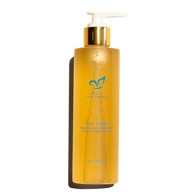 Piña Colada Hand and Body Wash| For All Skin Types Especially Oily Skin| Re-energizes Gentle To The Skin. All-Natural Ingredients Cruelty-Free (8oz)