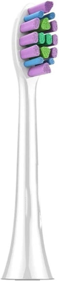NB-1 Replacement Toothbrush Heads Soft Sristle Brush Head for Sonic Electric Teethbrush(White Standard 8)