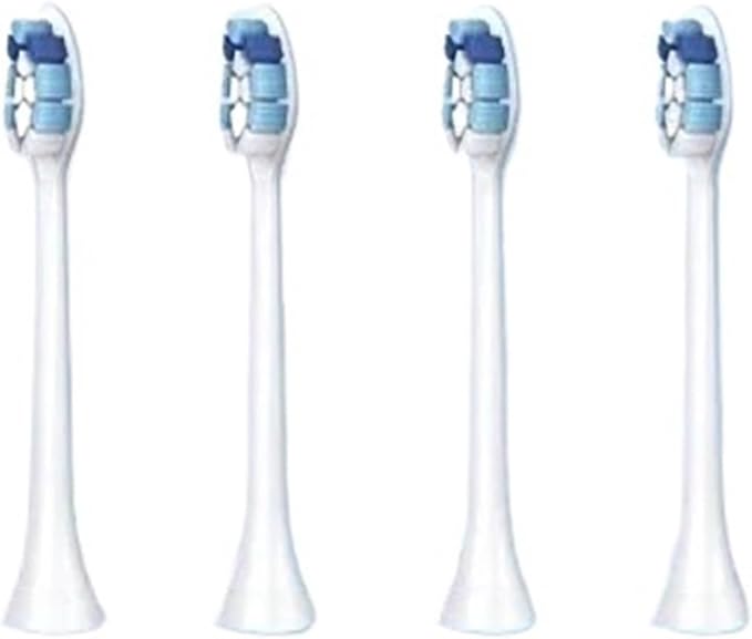 Electric Toothbrush Heads SuitableCompatible for Philips General 3/6/8/9 Full Range Brush(4PCS-G2-white)