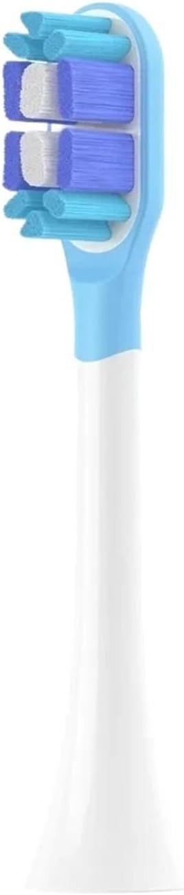 8 Toothbrush Heads for MIJIA Electric T301 MES605 T302 MES608 T501 MES607 T501C Pro Replacement Head(8Pcs White and Blue)