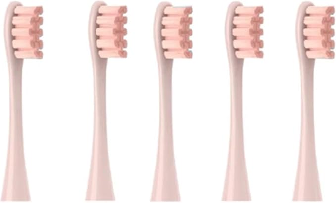 5pcs Replacement Electric Toothbrush Heads Compatible for X PRO / Z1/ F1/ One/Air 2 Sonic(Gray)