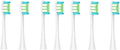 Compatible for 7pcs Replacement Heads Brush Flow/X/X PRO/ Z1/ F1/ One/Air 2 /SE Soft Sonic Toothbrush Vacuum Bristle(Silver)
