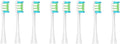 Compatible for Oclean X/X PRO/ Z1/ F1/ One/Air 2 /SE Sonic Electric Toothbrush Replacement Brush Heads Soft Bristle Nozzles Head(8 WGreen)