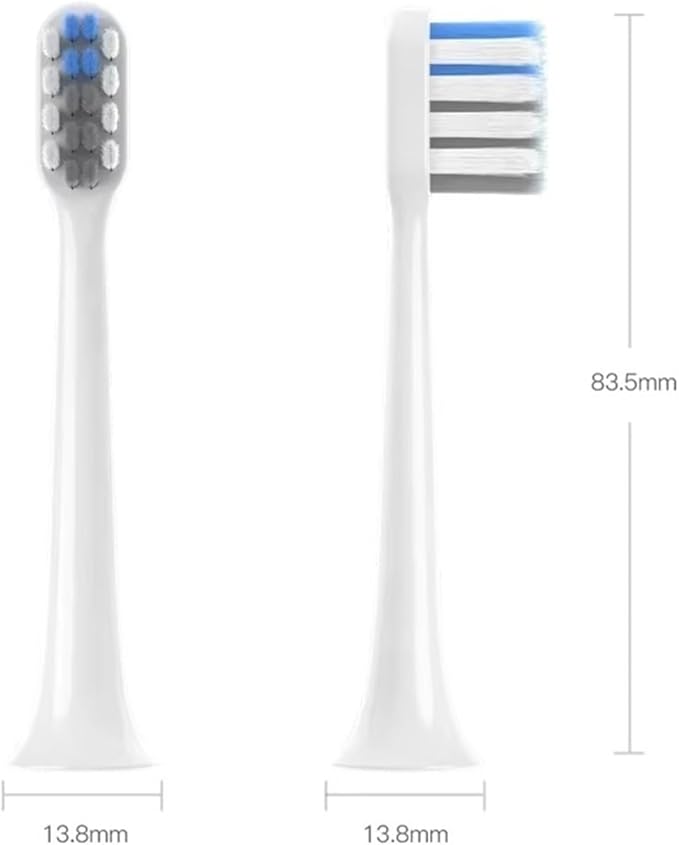 10PCS Toothbrushes HeadCompatible for T200 Soft Bristle Deep Cleaning Toothbrush Nozzles