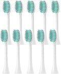 Replacement Toothbrush Head Compatibility for HX2033/HX2421/ HX2431/HX2451/HX2461/HX2471/HX2023(10pcs)