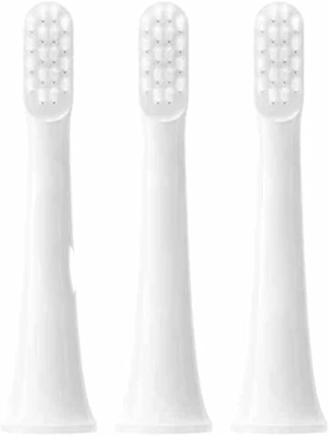 1-3pcs Toothbrush Head Compatible for XIAOMI T100 Sonic Electric Whitening Soft Replacment Heads Clean Bristle Brush(2PCS)