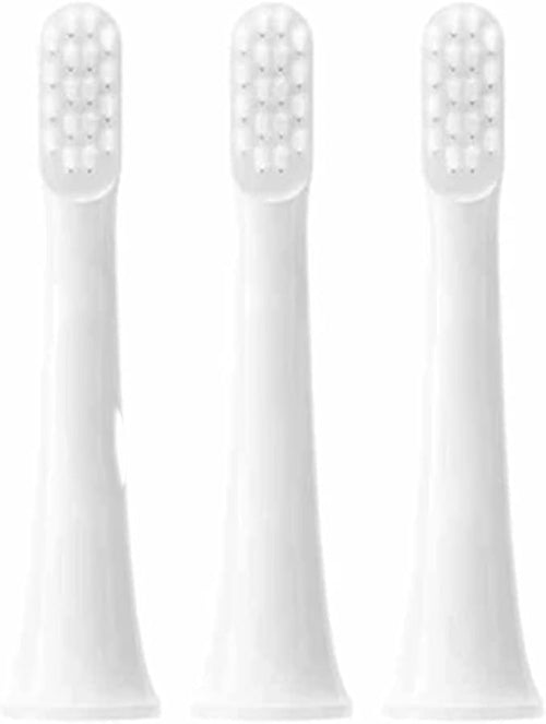1-3pcs Toothbrush Head Compatible for XIAOMI T100 Sonic Electric Whitening Soft Replacment Heads Clean Bristle Brush(5Pcs)