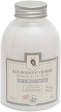 Foaming Bath Cream - Organic donkey Milk - 500ml - Maison du Savon de Marseille