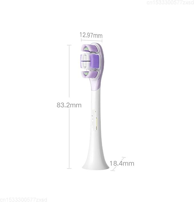 Electric Toothbrush Brush Head Compatible for Sonic Vibration Pro 4 Brushing Modes IPX8 Waterproof(Caring Version)