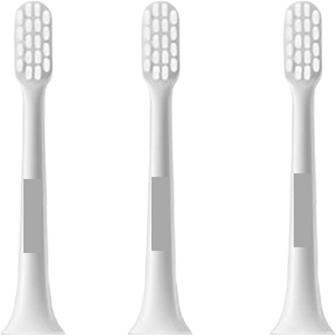 Compatibility for XIAOMI MIJIA Sonic Electric Toothbrush Head T100 T200 T200C T300 T301 T302 T500 T700 Replacement Heads(T300T500 T500C 3pcs)